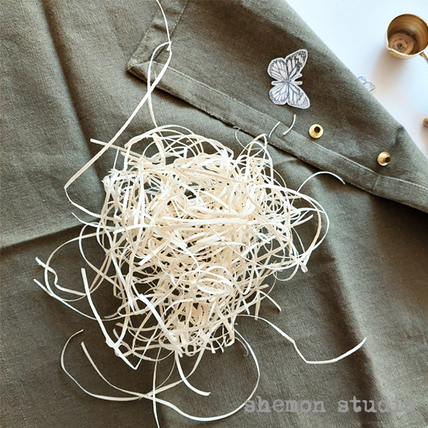 پوشال کاغذی بسته بندی کرمی