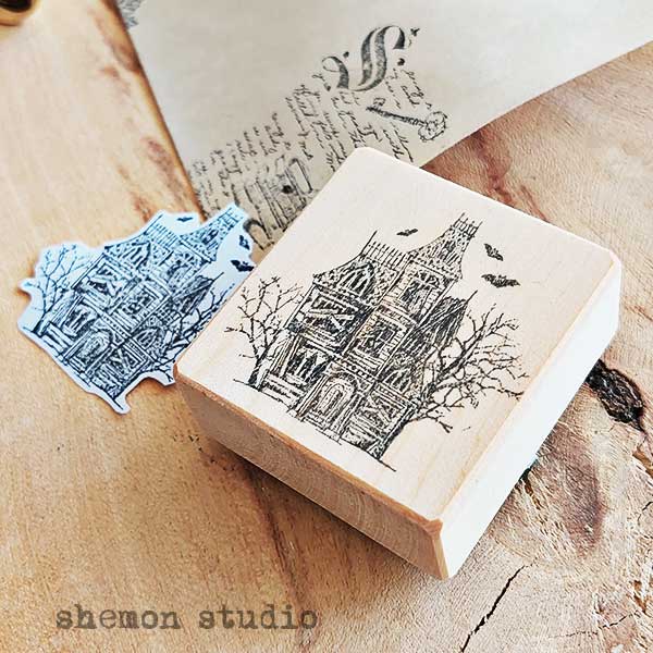 مهر چوبی طرح خونه ی تسخیر شده