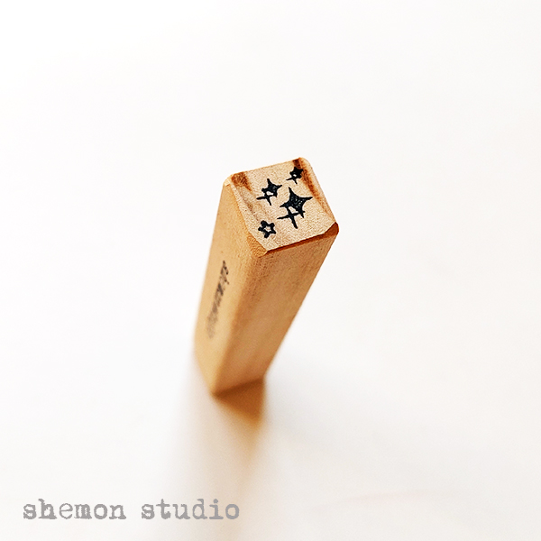 مهر چوبی طرح اسپارکل