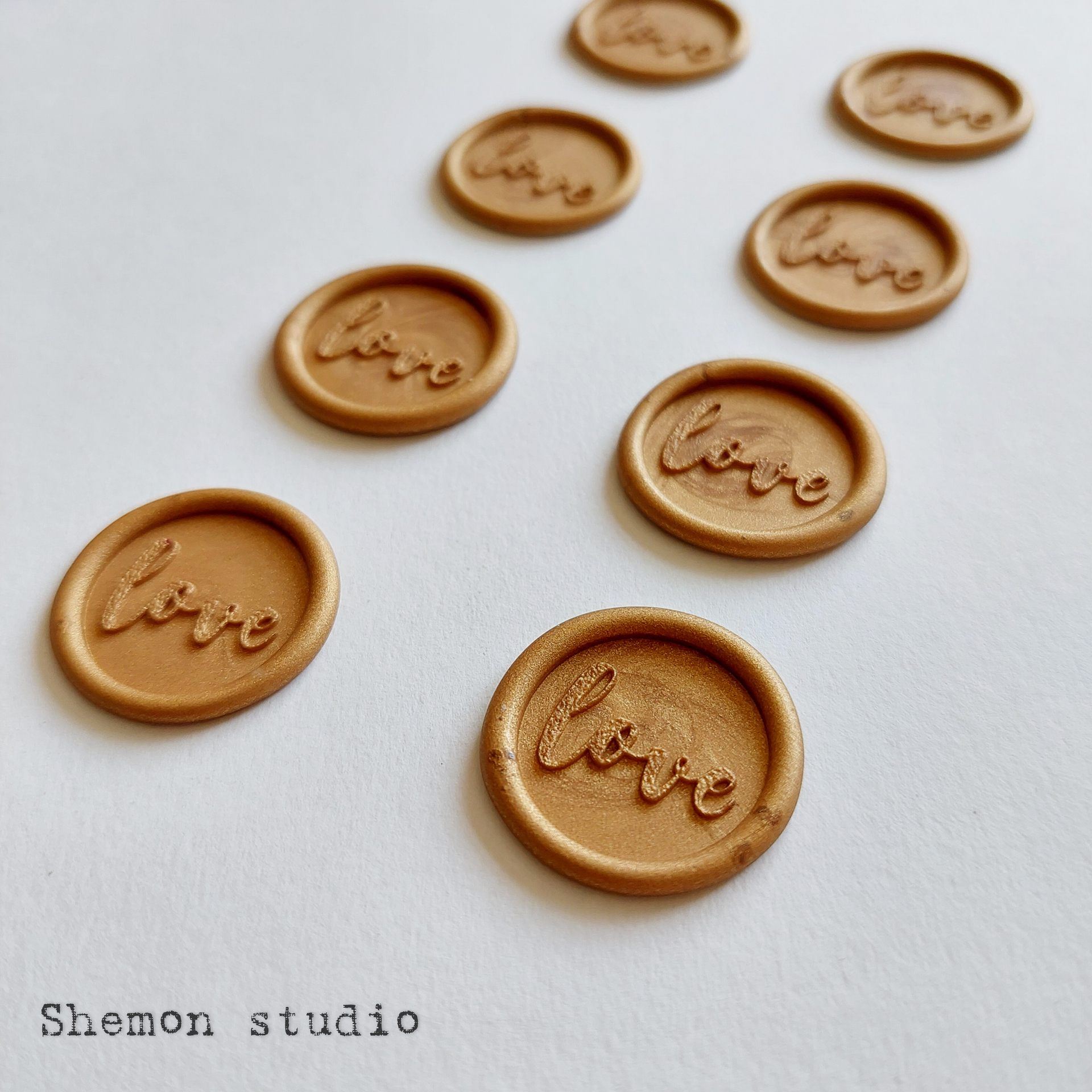 پک ده تایی مهر و موم آماده طرح لاو